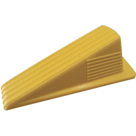 All-Source Yellow Wedge Door Stop 227587